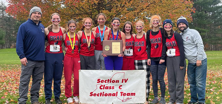 Cross Country: School Athletes Compete In Section IV Championships; BGAH Girls Win Title